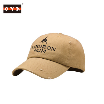 Soft Hat Factory Worn out Cap Fitted Baseball Cap